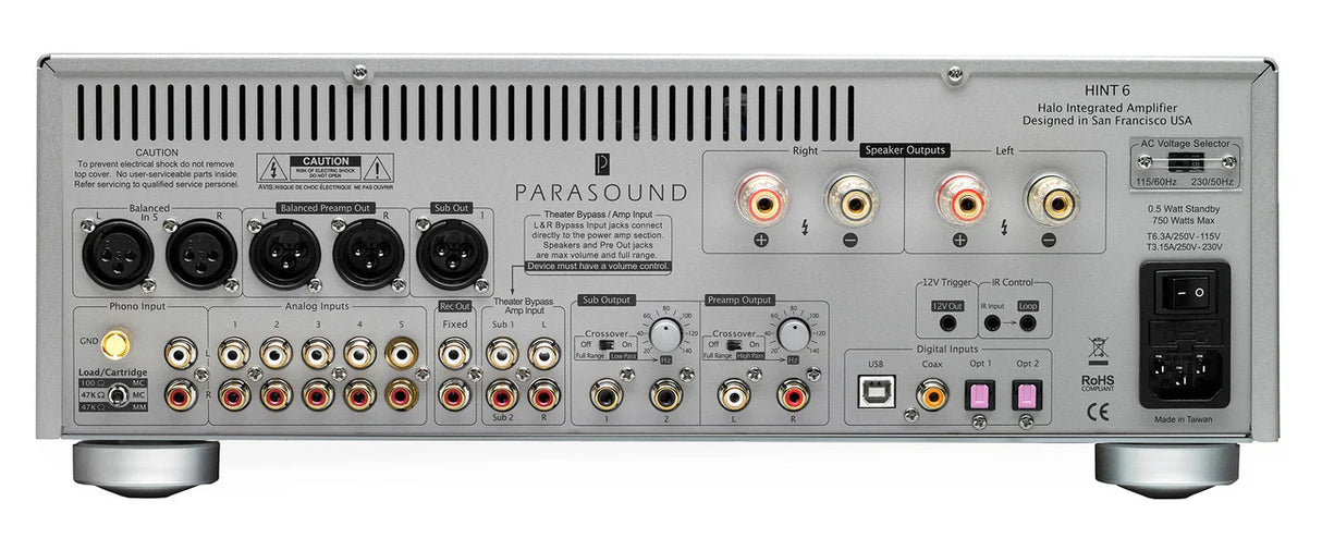 Parasound HALO HINT6 Integrated Amp