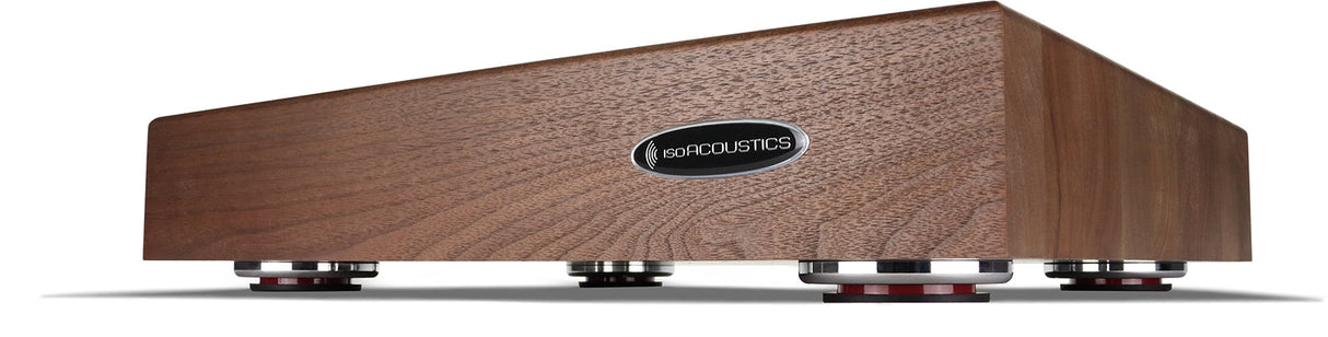 IsoAcoustics Delos Isolation Walnut - Suncoast Audio