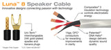 Wireworld Luna 8 Speaker Cables