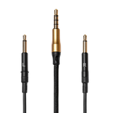 Meze mono 3.5 mm to 3.5 mm 3 m Black/Gold standard cable