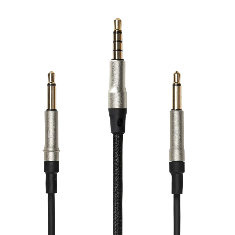 Meze mono 3.5 mm to 3.5 mm 3 m Black/Gold standard cable