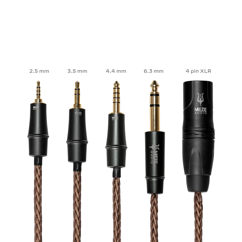 Meze mono 3.5 mm to 2.5 mm balanced copper PCUHD premium cable