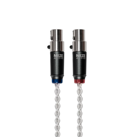 Meze mini XLR to 2.5 mm balanced silver plated PCUHD premium cable