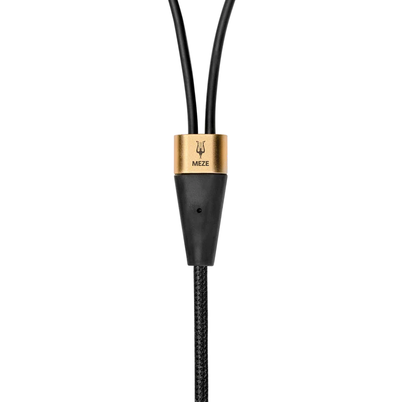 Meze mono 3.5 mm to 3.5 mm 3 m Black/Gold standard cable