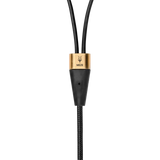 Meze mono 3.5 mm to 3.5 mm 3 m Black/Gold standard cable