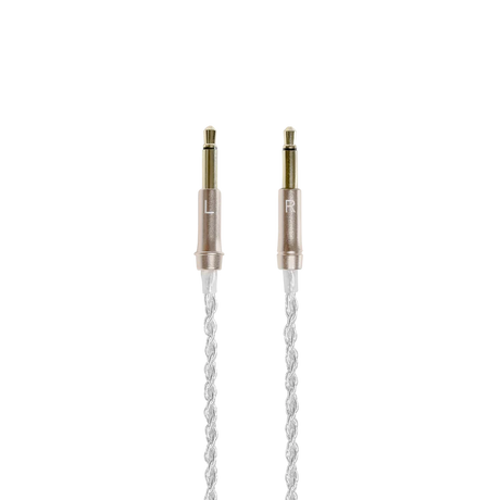 Meze mono 3.5 mm to 2.5 mm balanced silver plated upgrade cable