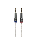 Meze mono 3.5 mm to 2.5 mm balanced silver plated PCUHD premium cable