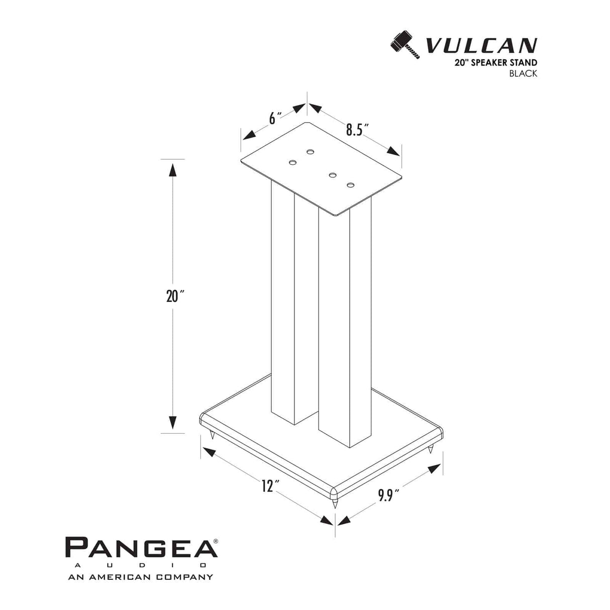 Pangea Audio DS200 Speaker Stands