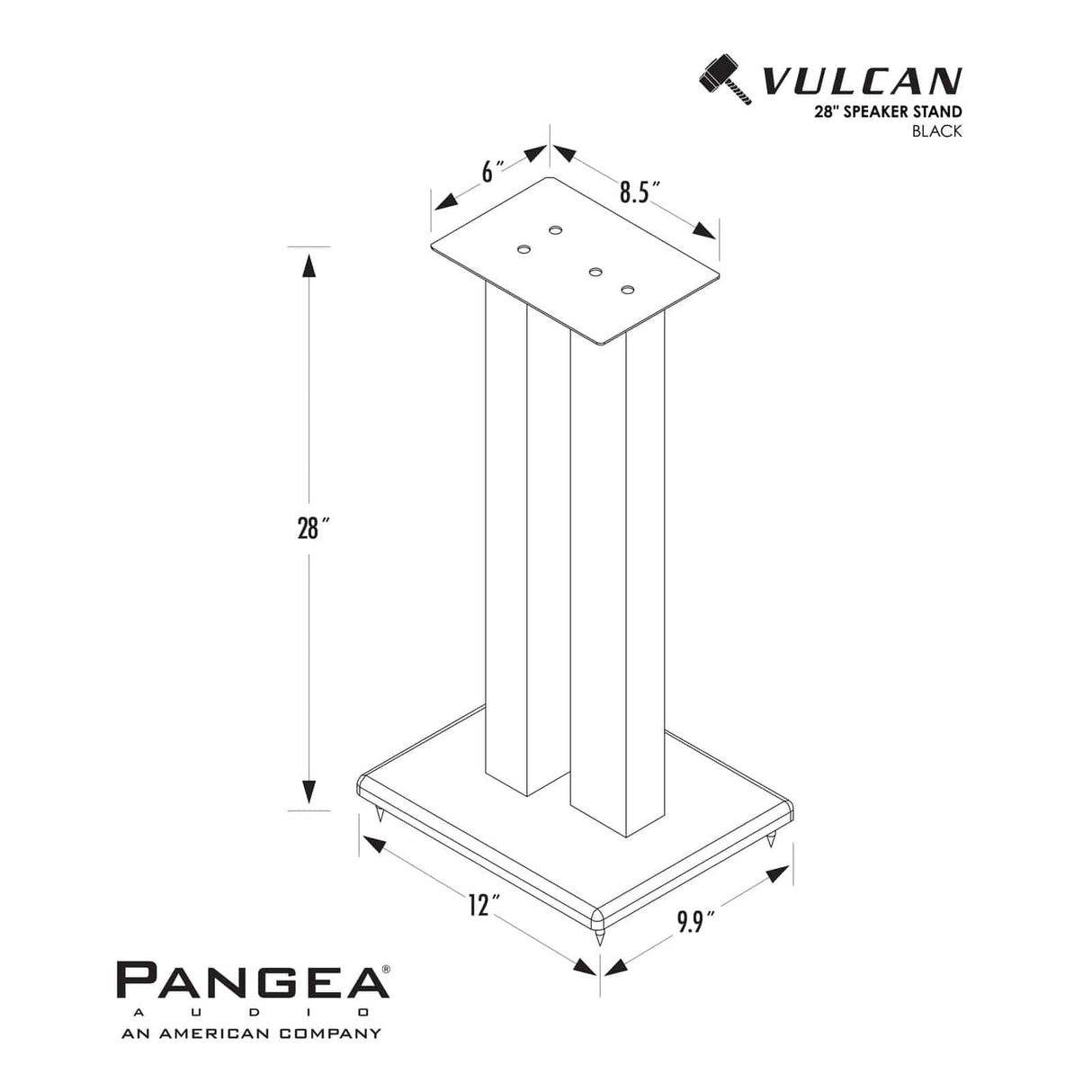 Pangea Audio DS200 Speaker Stands