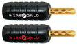 Wireworld Gold 10ga. Set Screw Banana (4-Pack) - Suncoast Audio