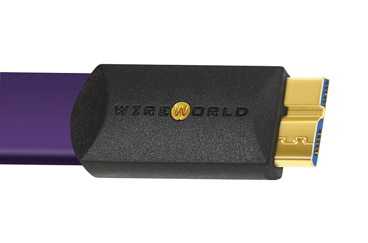 Wireworld Ultraviolet 8 USB 3.0 A to Micro B Audio Cables - Suncoast Audio