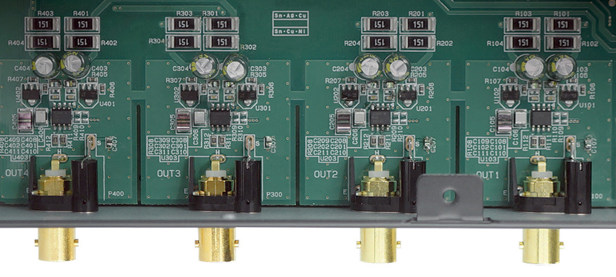 Teac CG-10MA High Precision OCXO Clock - Four 10MHz outputs