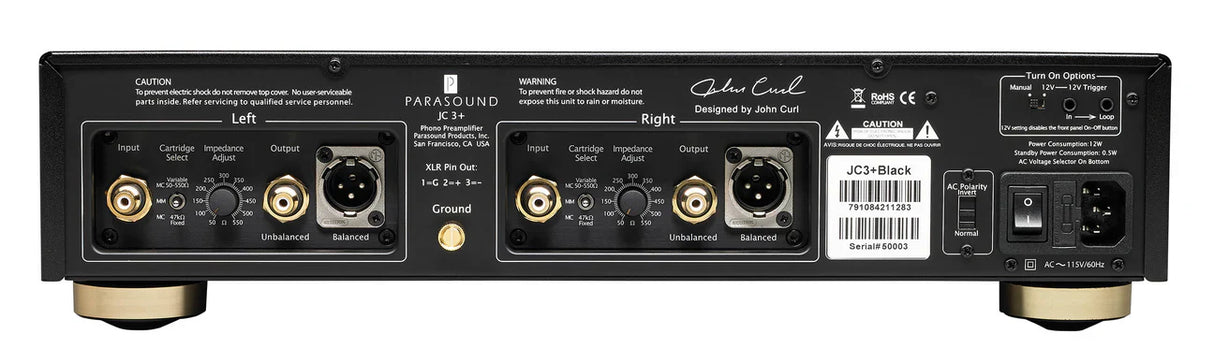 Parasound-JC3+Phono Amp