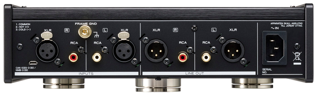 Teac PE-505B Fully Balanced Phono Preamp, XLR connectivity, MM/MC compatible