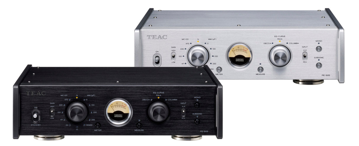 Teac AP-505B 70 x 2 (8 ohm) Stereo Power Amplifier (Bridgeable - BTL 220 (8 ohm))