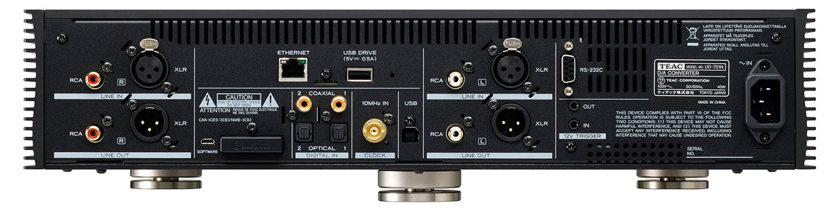 Teac UD-701NB Network Audio Player/USB DAC/Headphone Amp/Preamplifier